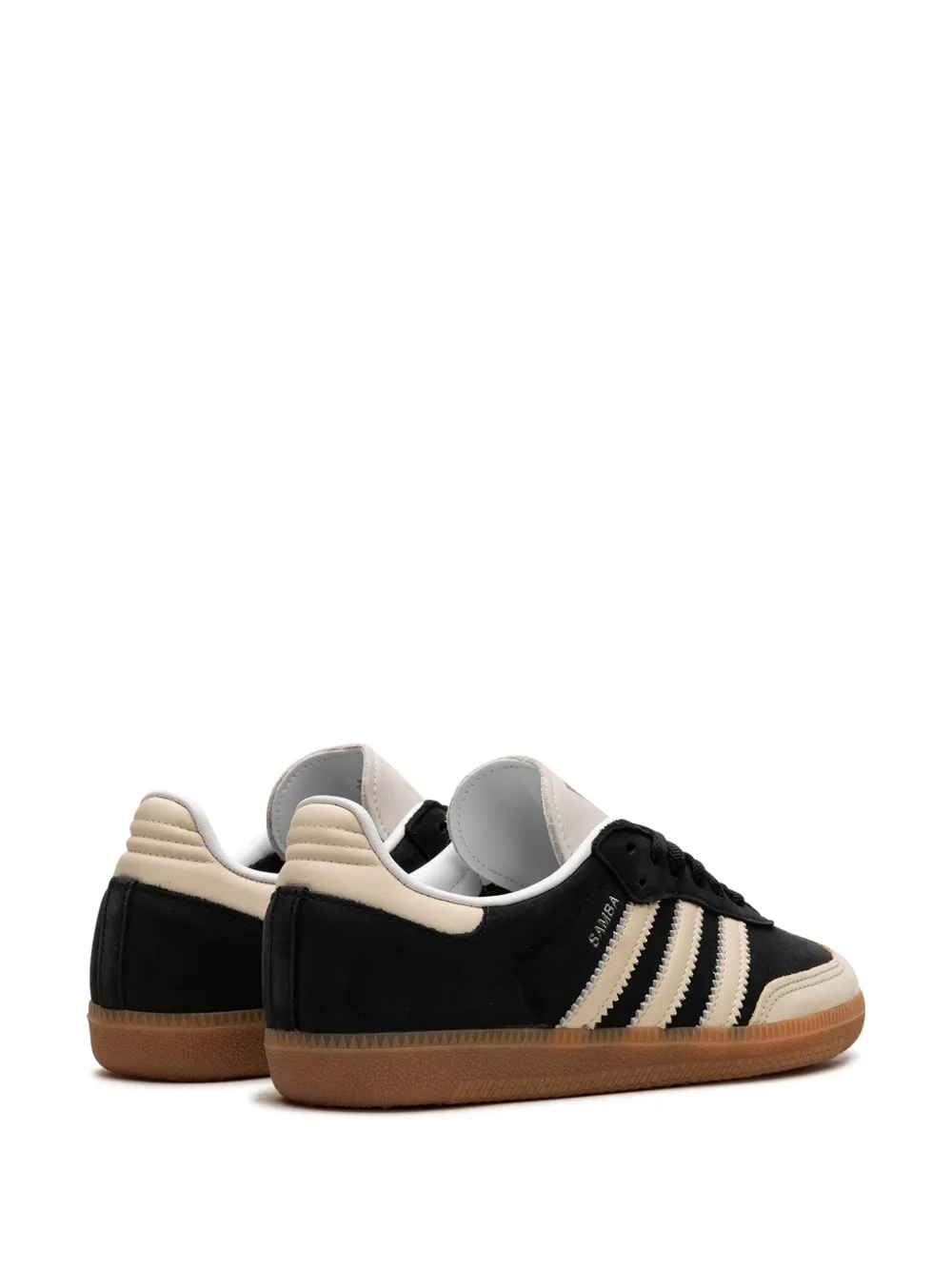 Кроссовки Samba Black/White Adidas, черный — фото 3