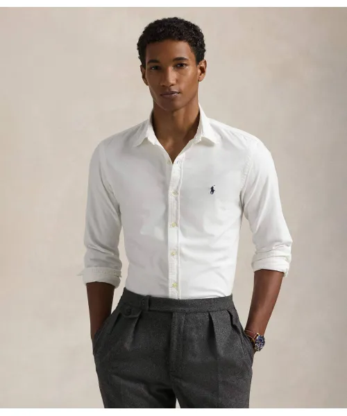 

Рубашка Slim fit Polo Ralph Lauren, белый