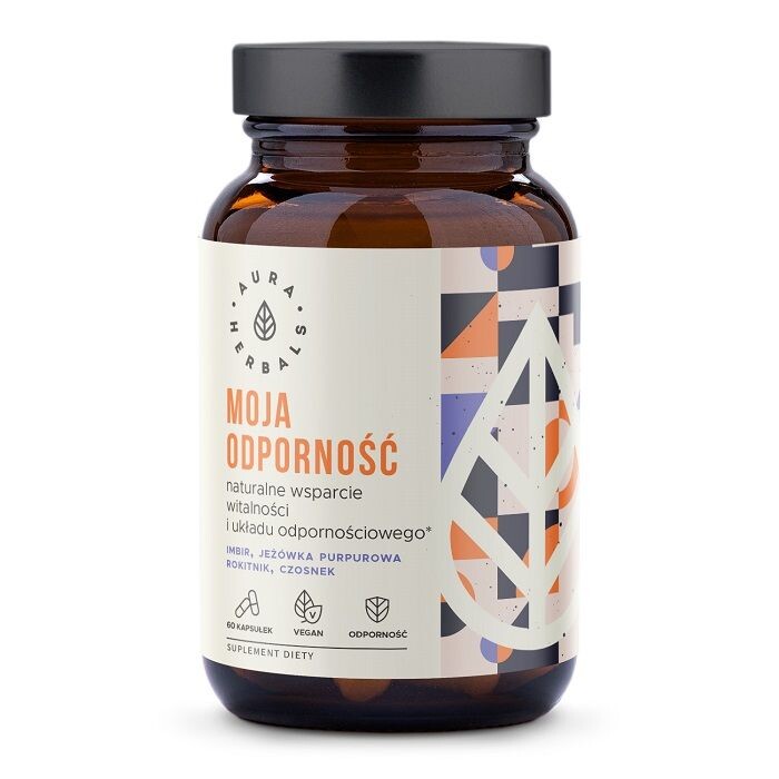 

Препарат, укрепляющий иммунитет Aura Herbals Moja Odporność Naturalny Kompleks, 60 шт