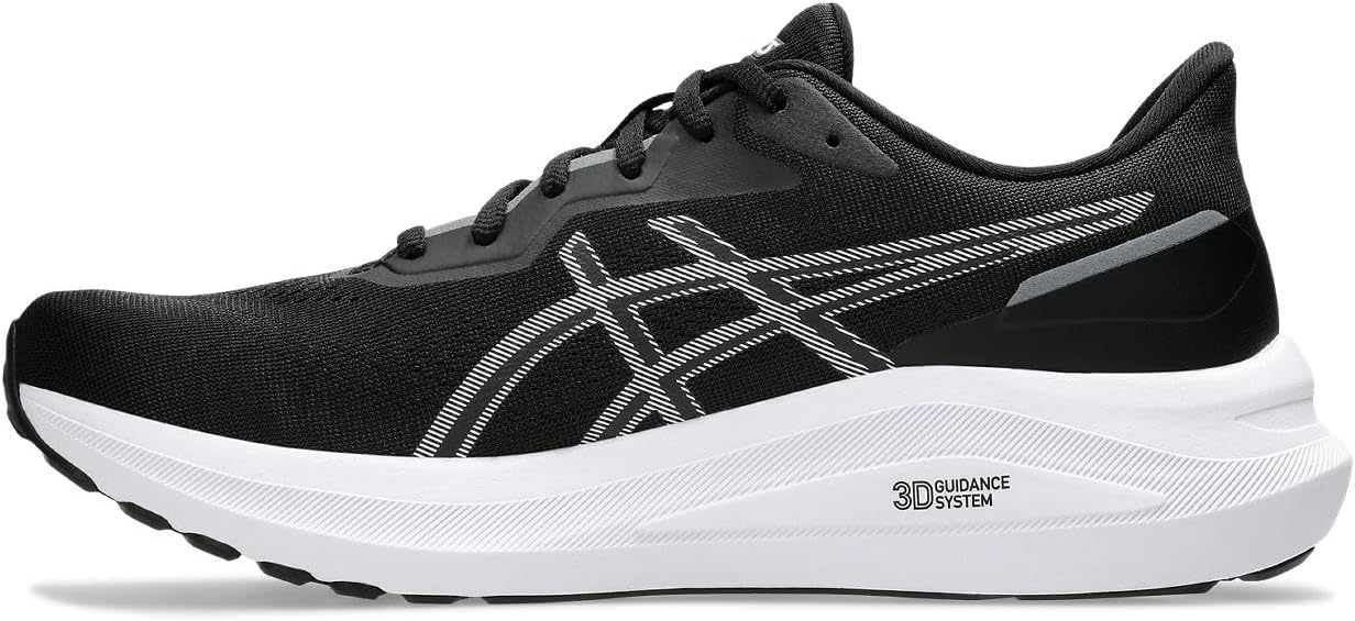 Беговые кроссовки Asics GT-1000 13 для мужчин, белый/черный — фото 4