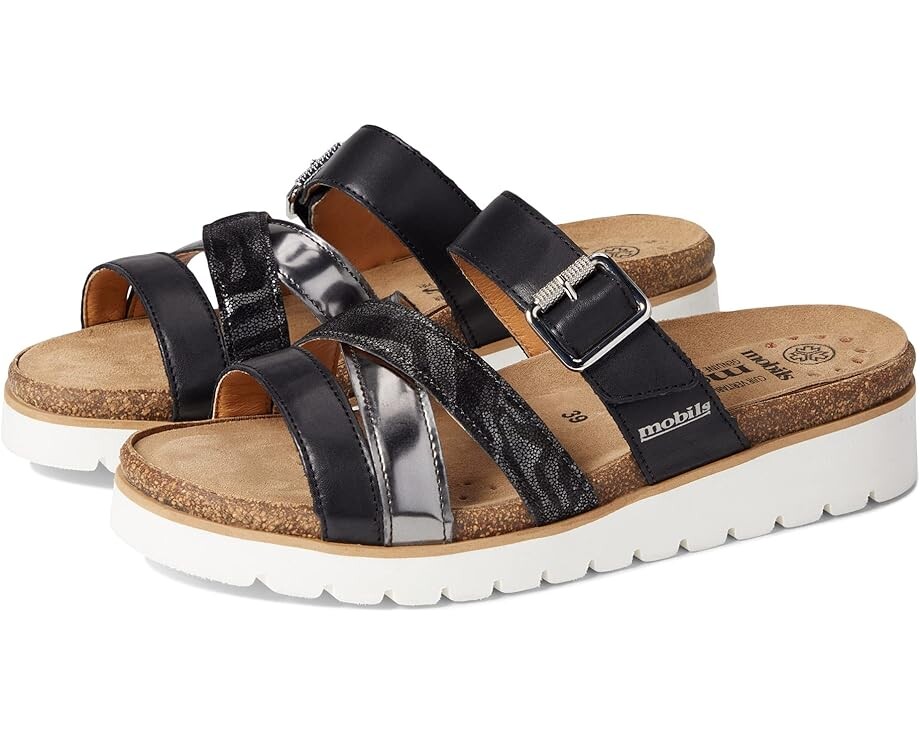 

Сандалии Mephisto Touria, цвет Black Silk Leather