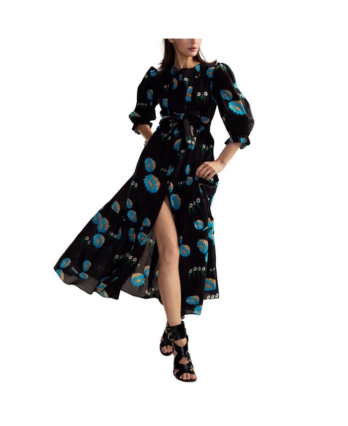 

Платье Eve с защипами Cynthia Rowley, черный