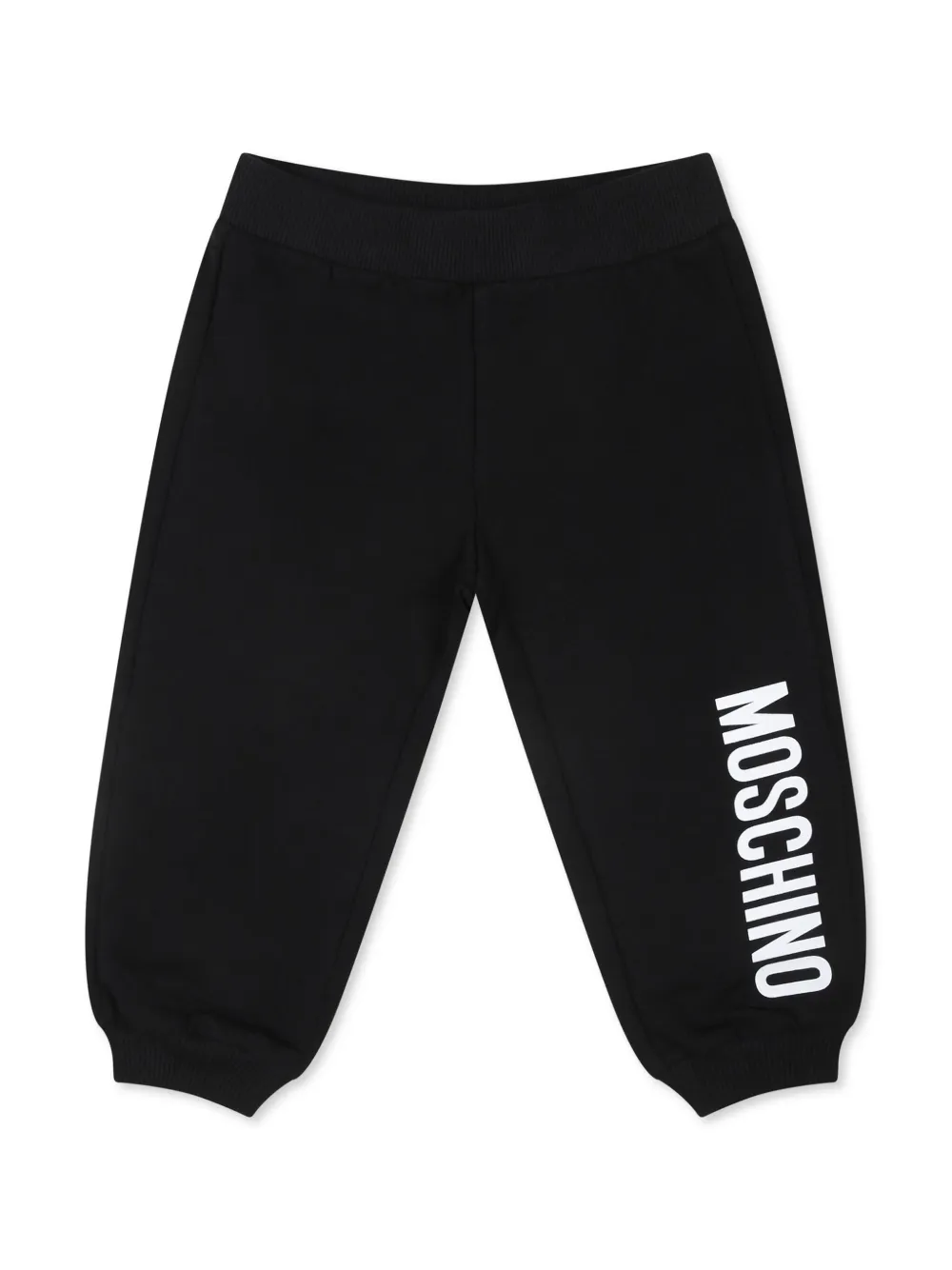 

Спортивные брюки с логотипом Moschino Kids, черный