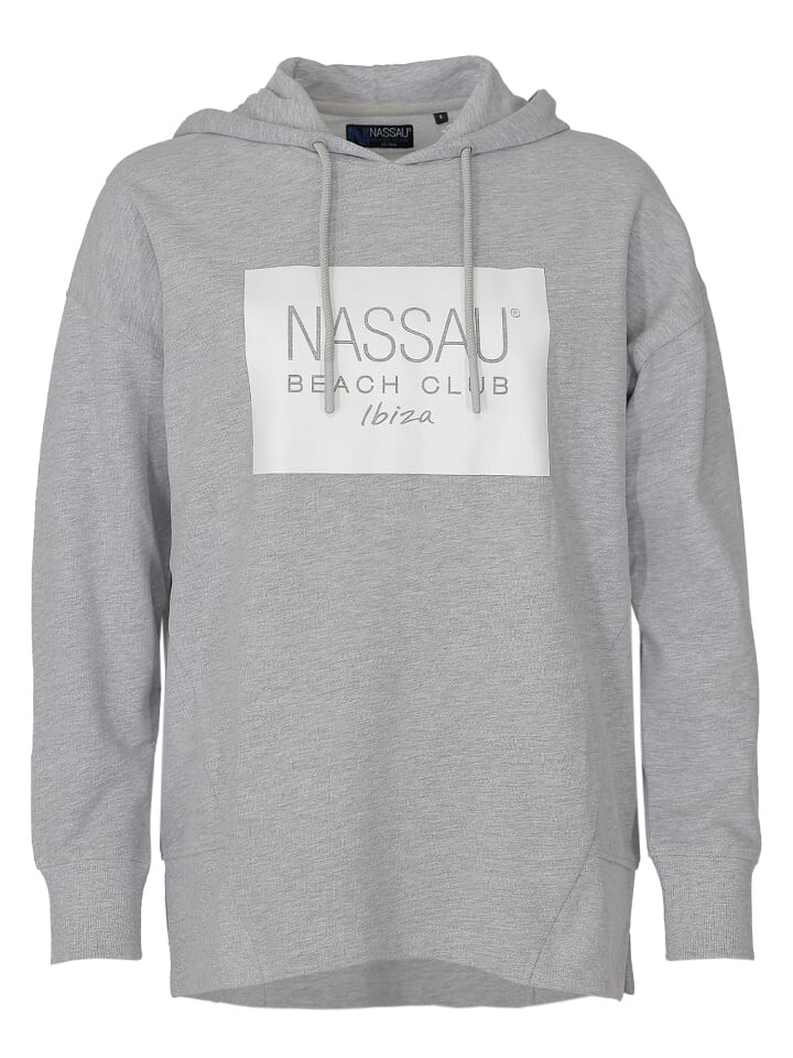 

Худи Nassau Beach NB231058, цвет grey melange