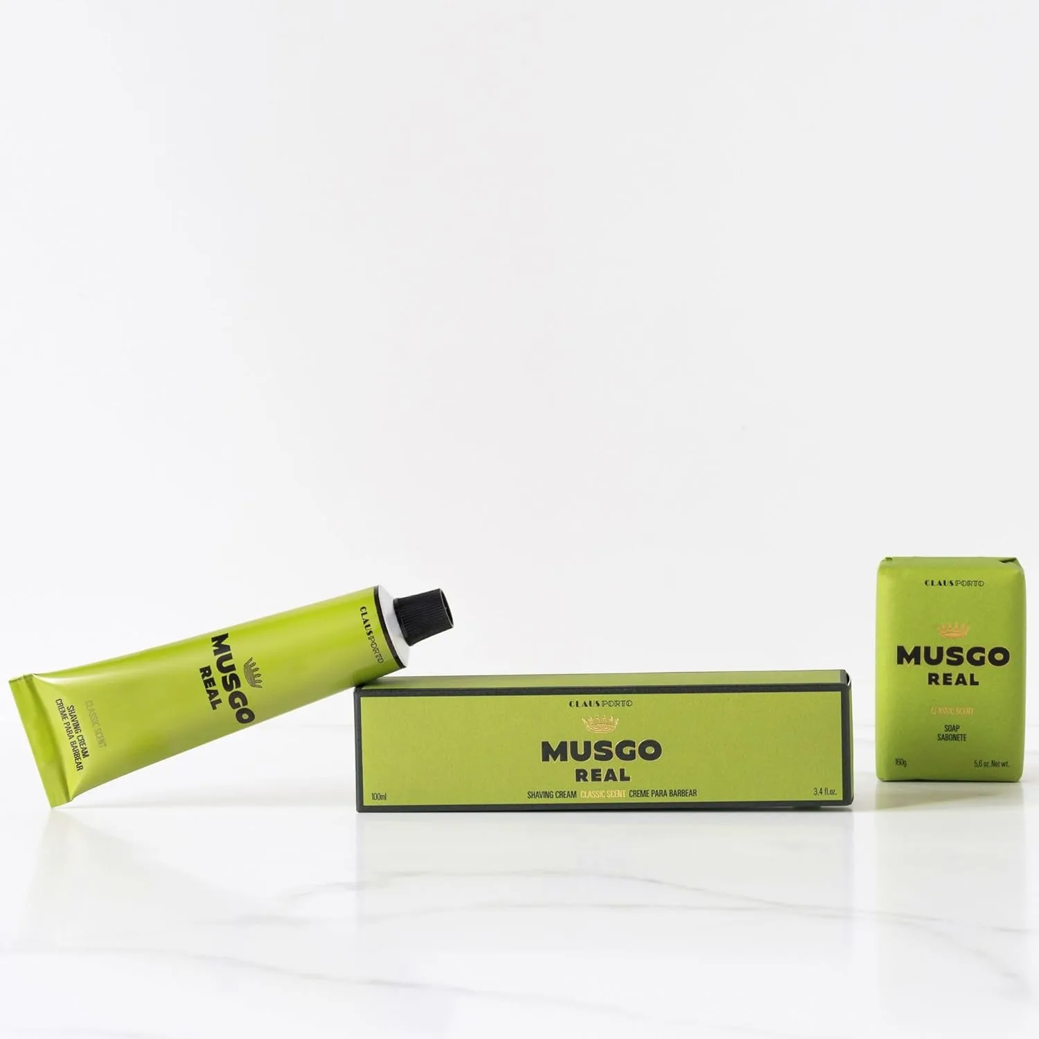 Claus Porto - Musgo Real Classic Scent Body Soap для мужчин и женщин | Свежий, очищающий, увлажняющий | Ручная работа, ароматный, древесный, элегантный (160 г | 5,6 унции) 158.76 г (1 шт.) — фото 2