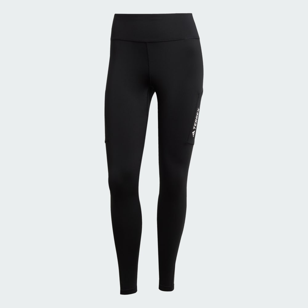 Тайтсы Adidas Terrex Multi Tights, черный — фото 4