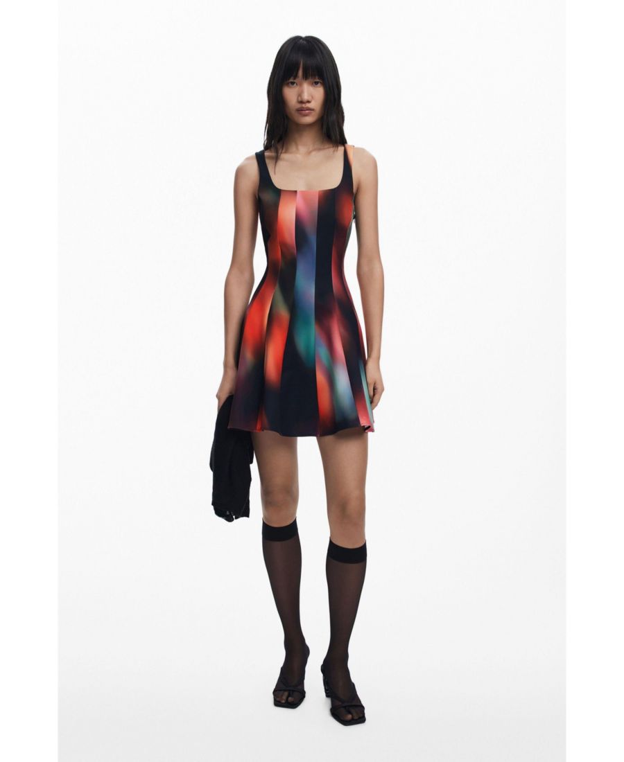 

Женское короткое платье Desigual, Black