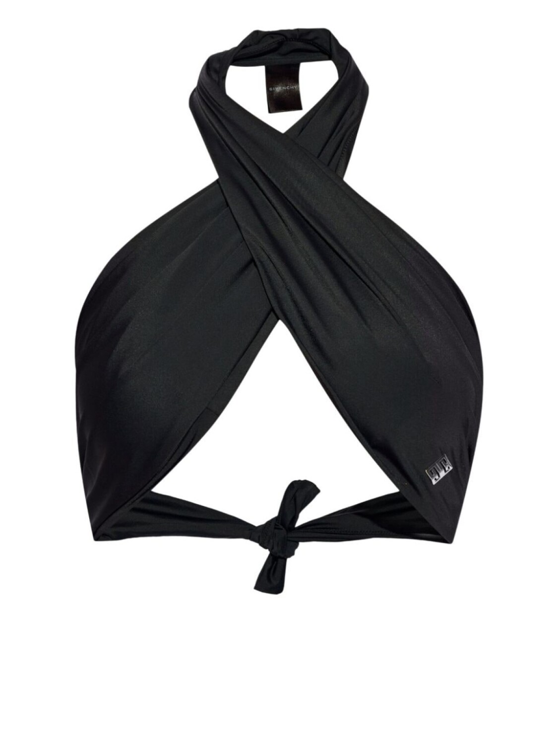 

Givenchy бикини-топ с перекрещивающимся вырезом-халтер, черный