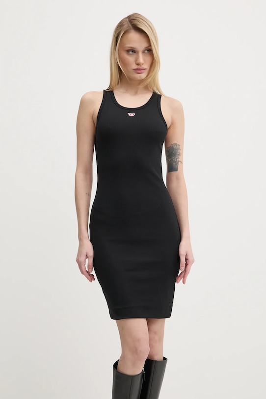 

Платье D-TANK-LONG-D DRESS Diesel, черный