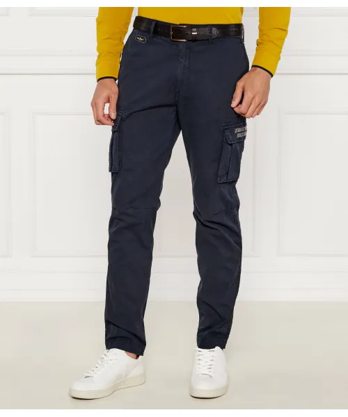 

Брюки-Карго Slim fit Aeronautica Militare, синий