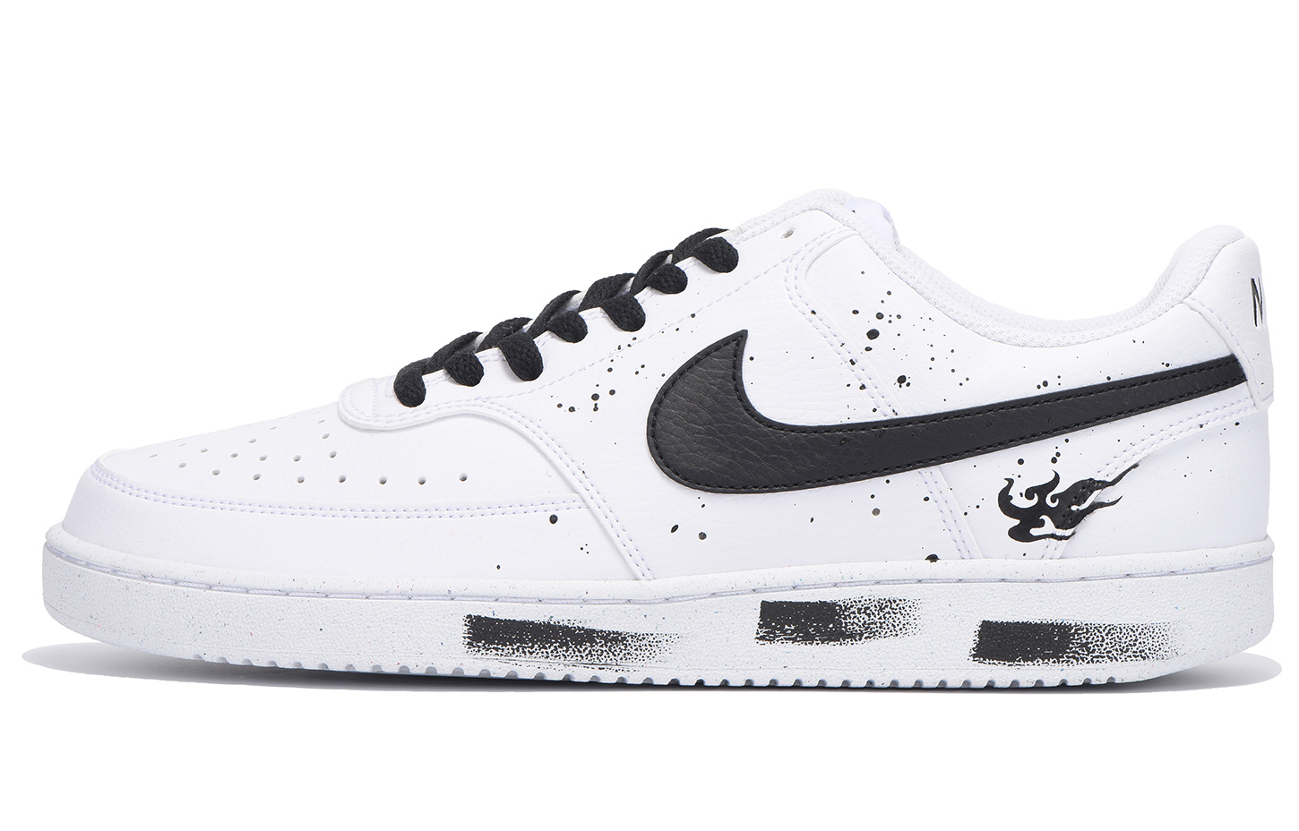 

Nike Кроссовки Court Vision 1 с низким верхом для скейтборда, противоскользящие, белые, мужские