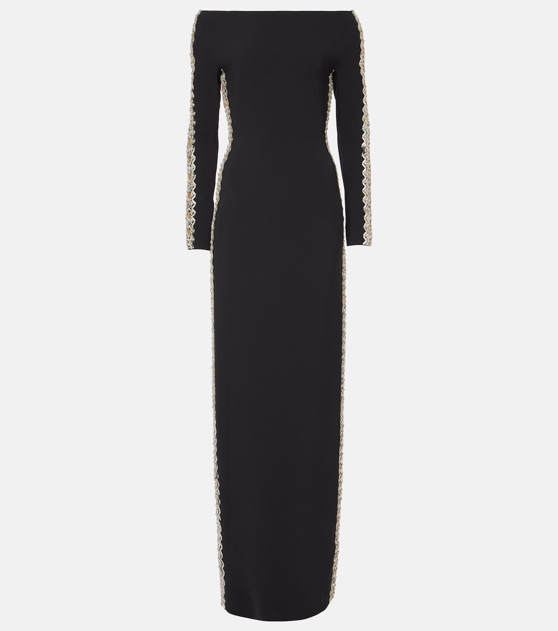 

Платье Charisma из крепа с декором Jenny Packham, Liquorice