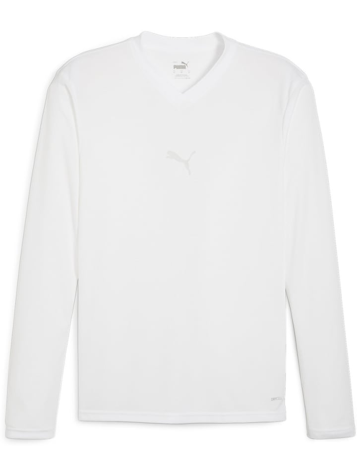 

Футболка TeamGoal Baselayer Tee Longsleeve белого цвета Puma, Белый, Футболка TeamGoal Baselayer Tee Longsleeve белого цвета Puma