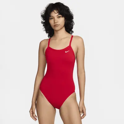 

Купальник Nike HydraStrong Racerback One-Piece Swimsuit, красный