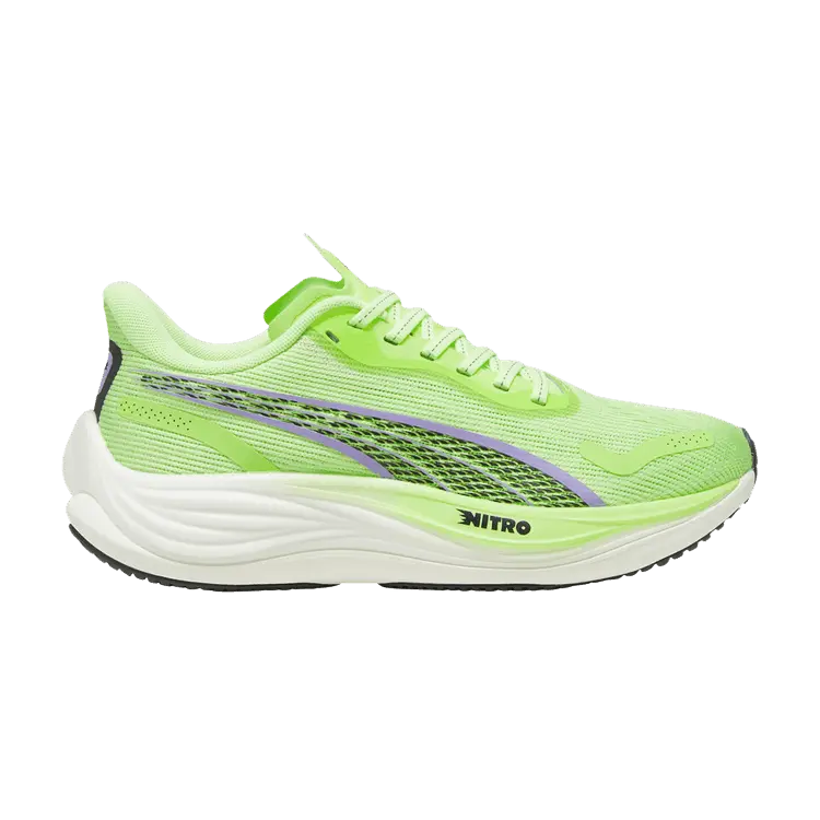 Кроссовки Puma Wmns Velocity Nitro 3 Fizzy Apple Lavender Alert, зеленый