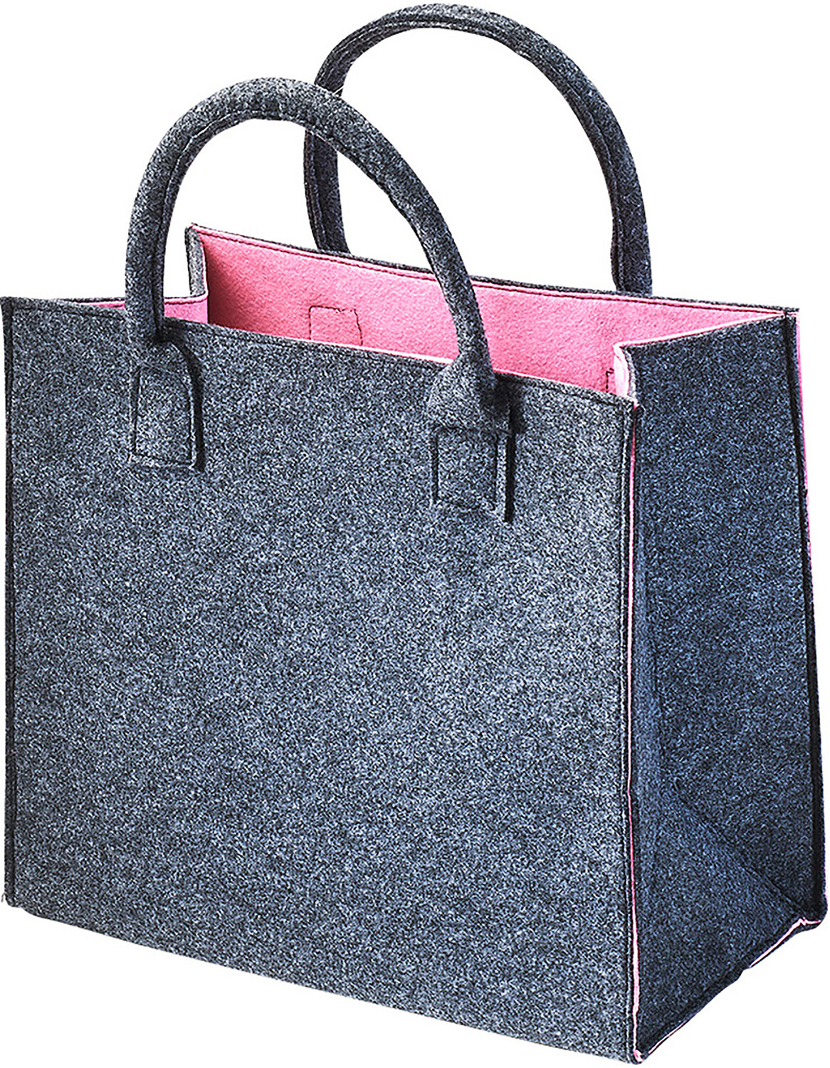 

Сумка шоппер kobolo Einkaufstasche PINKFELTSHOP, серый