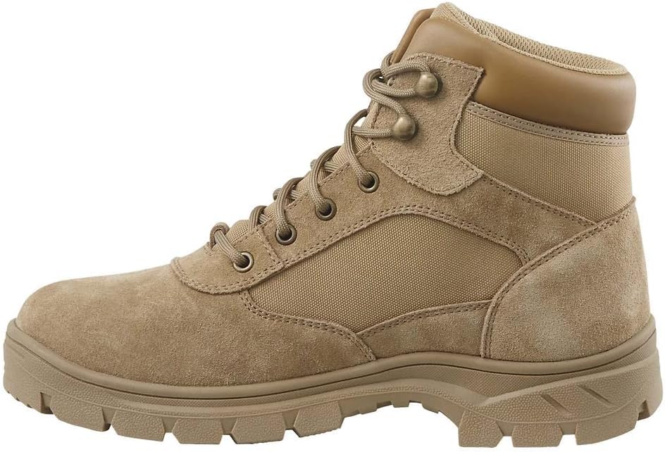 Мужские тактические ботинки Skechers Wascana - Baylan с мягким воротником и защитным носком, Camel — фото 4