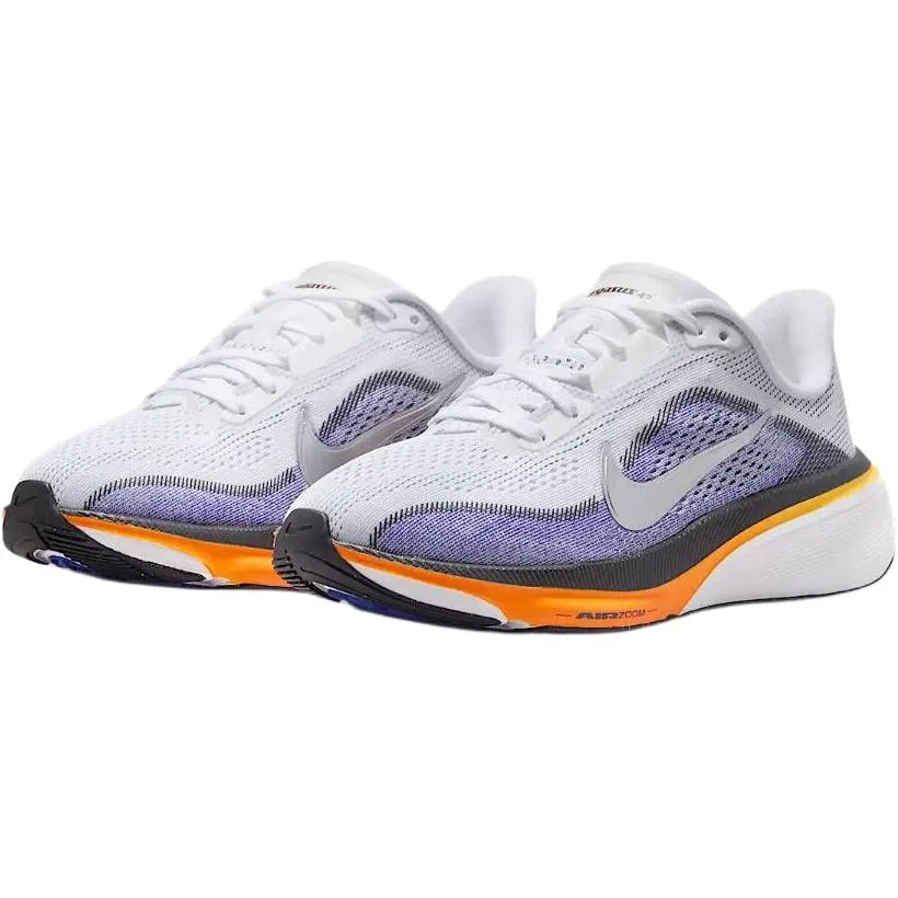 Кроссовки детские Pegasus 42 Rebound Breathable Support Low top Kids' Running Shoes White Black Orange Nike — фото 4