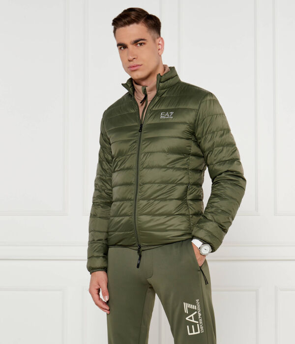 

Пуховик Regular fit Ea7, хаки