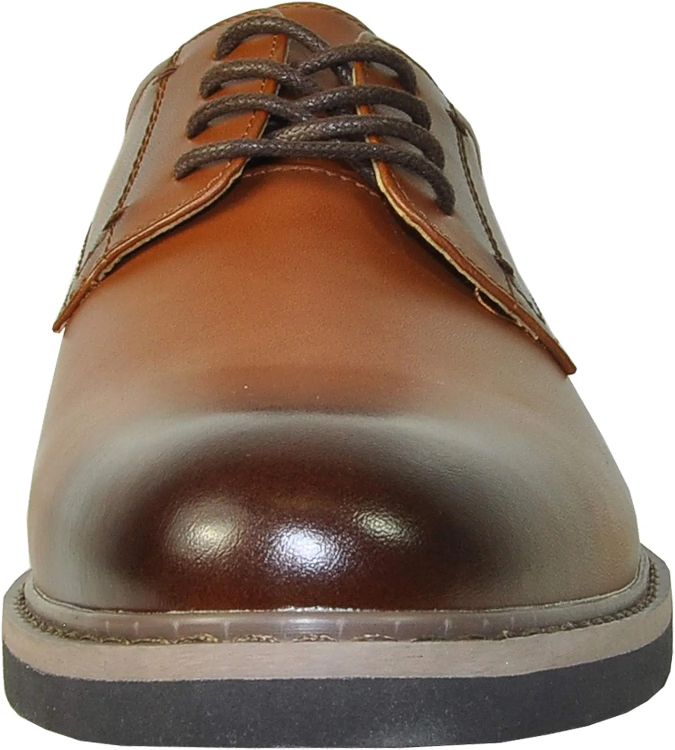 Туфли VANGELO Vallo-1P and Vallo-1 Oxford Men's Formal Tuxedo Prom Wedding Ortholite Insole Brown Medium Wide Width — фото 2