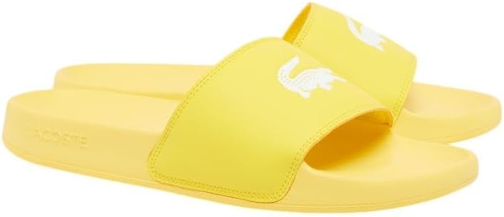 

Lacoste мужские сандалии Serve Slide 2.0, Yellow & White Croc