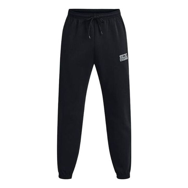 

Брюки summit knit joggers 'black' Under Armour, черный