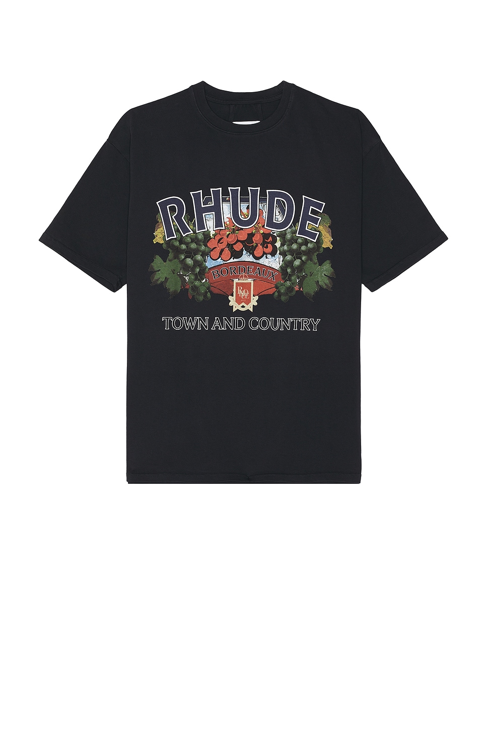 

Футболка «город и деревня» Rhude, черный