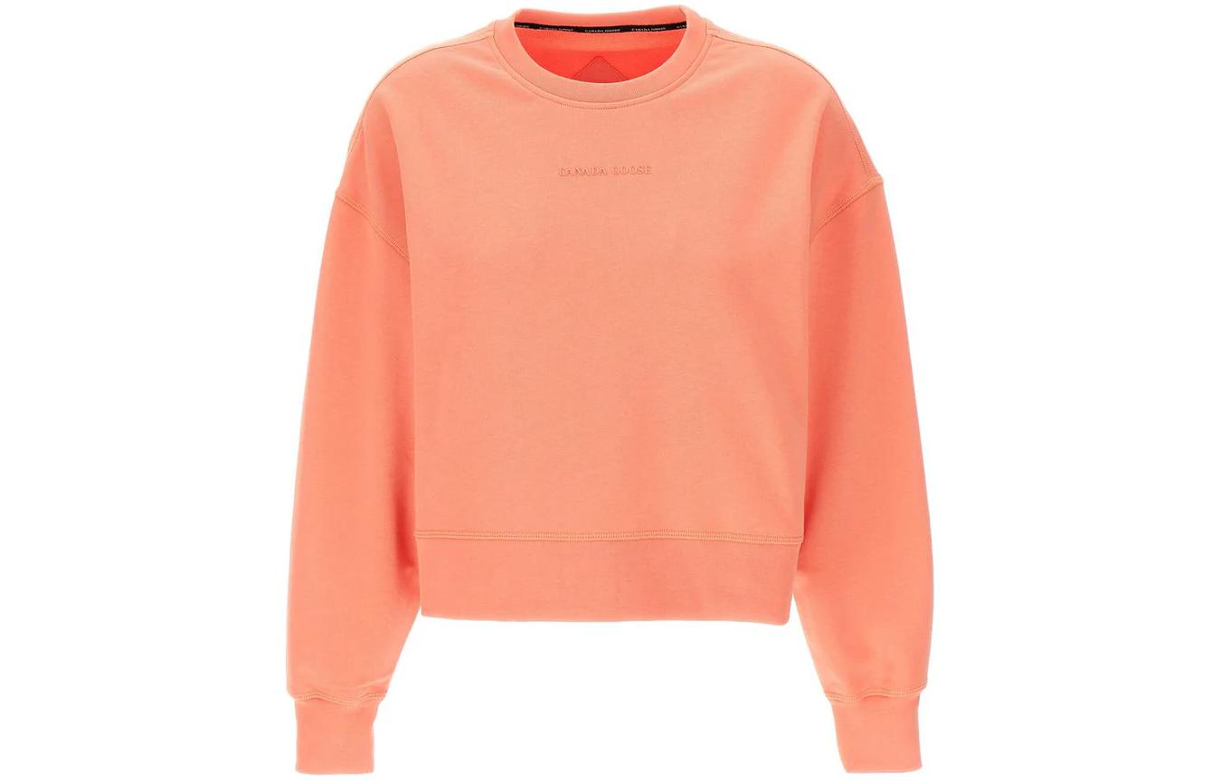 

Канадский гусь Футболка с принтом логотипа Розовый