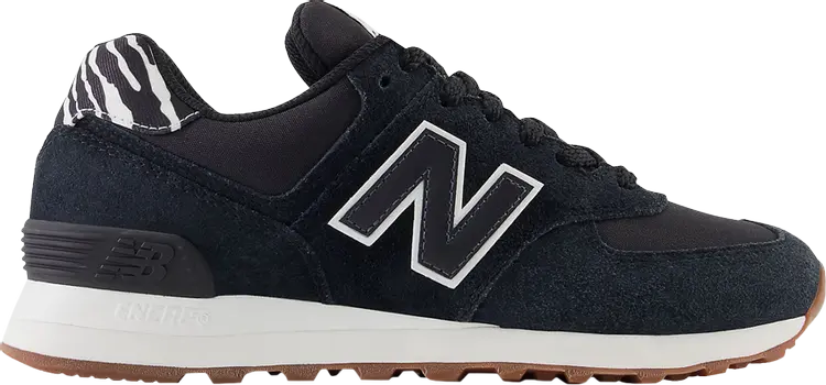 Кроссовки Wmns 574 'Zebra - Black', черный