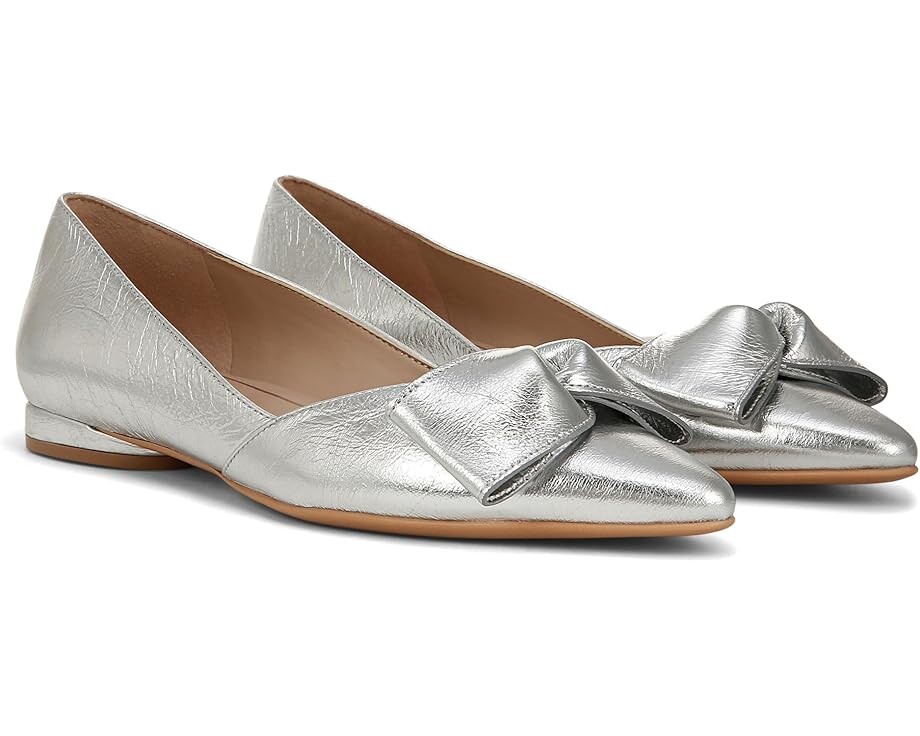 

Туфли на плоской подошве Naturalizer Havana Bow, цвет Silver Leather
