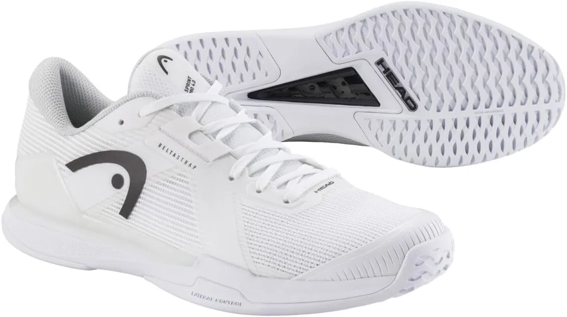 Мужские теннисные кроссовки Head Sprint Pro 4.0, White Black — фото 3