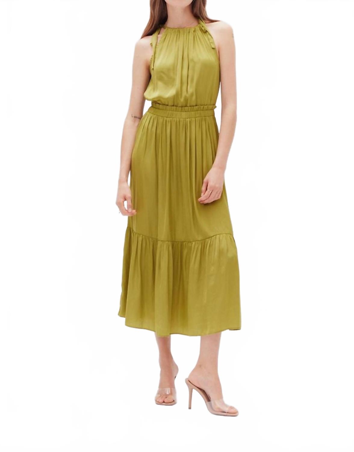 

Платье Olive You Forever в зеленом цвете GRADE & GATHER