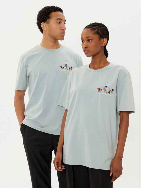 

Футболка обычного кроя Unisex Dog Walker 7449981 Filling Pieces, зеленый