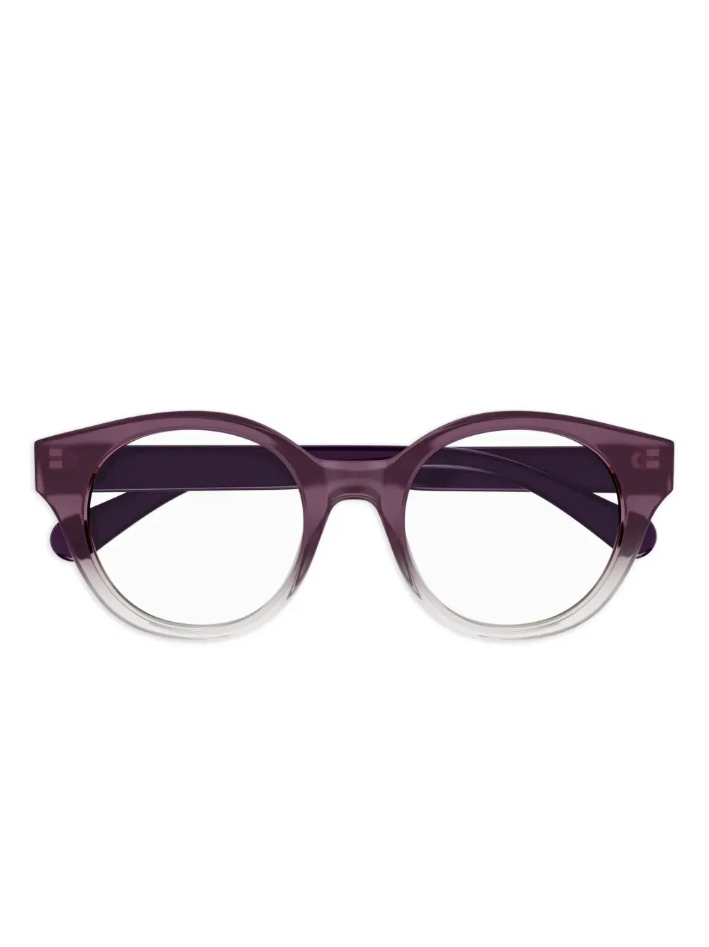 Очки в круглой оправе Chloe Eyewear, фиолетовый