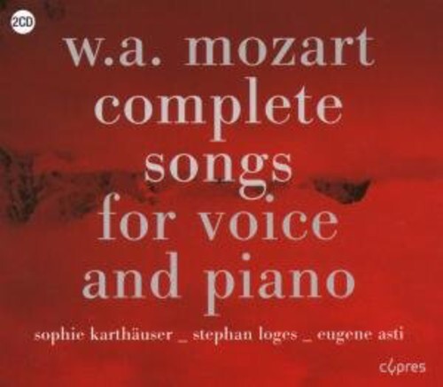 

CD диск Mozart / Asti / Karthauser: Complete Songs with Piano