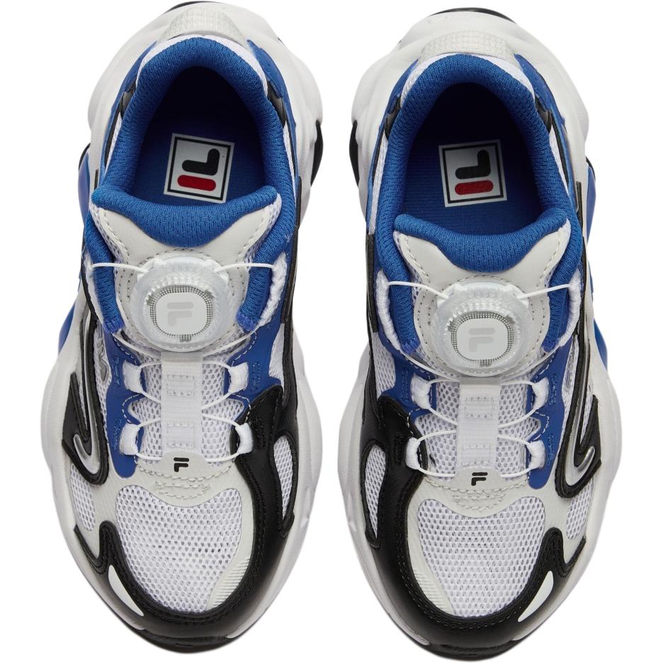 FILA KIDS Кроссовки BOA с низким верхом, противоскользящие и износостойкие, дышащие, черные, для детей 3–7 лет — фото 3