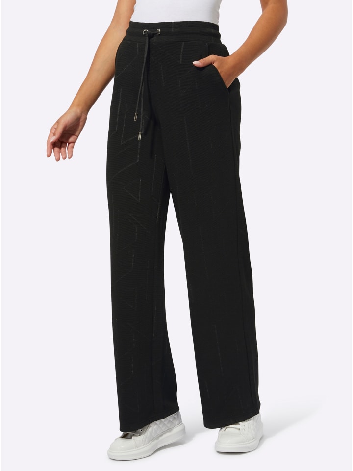 

Тканевые брюки creation L, черный