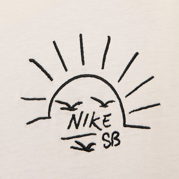 Футболка sb max90 скейт футболка Nike, бежевый — фото 3
