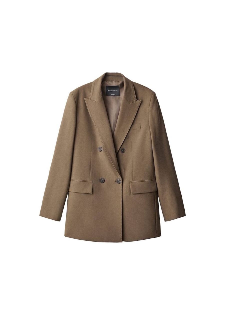 

Блейзер MANGO Iris, коричневый