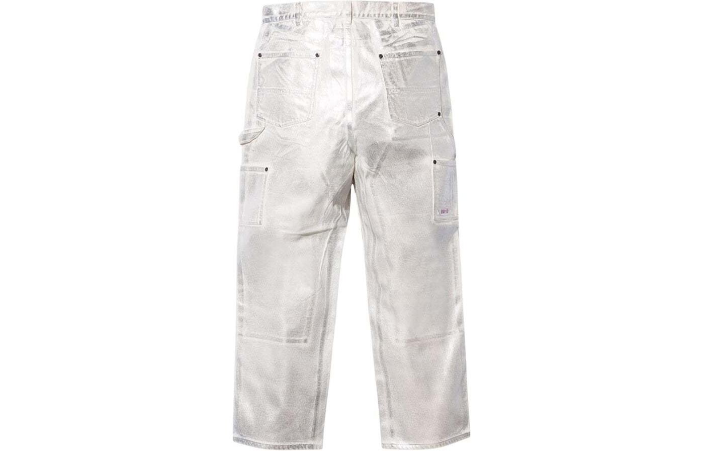 MM6 Maison Margiela Co-brand Повседневные брюки унисекс Supreme, цвет Natural — фото 2