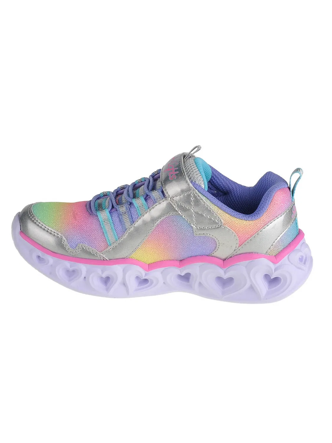 Кроссовки 'Heart Lights-Rainbow Lux' Skechers, Mixed Colors — фото 2