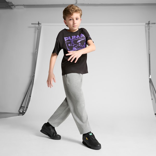 Кроссовки для больших детей Roma 24 Standard Puma, черный — фото 3