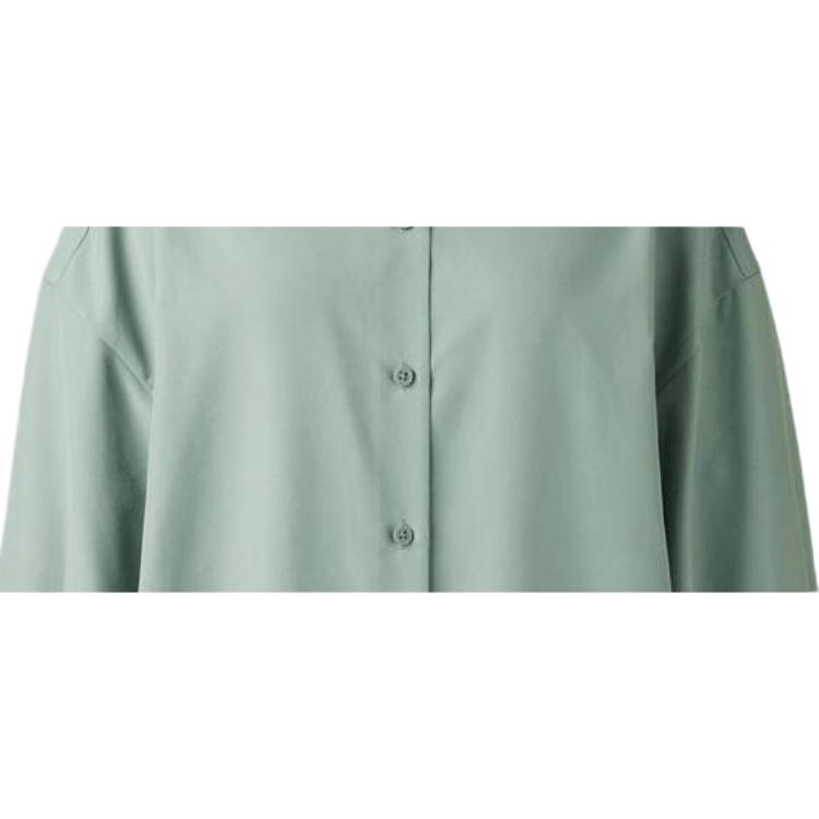 UNIQLO Рубашка Clare Waight Keller C Collection SS25 Women's зеленый — фото 4