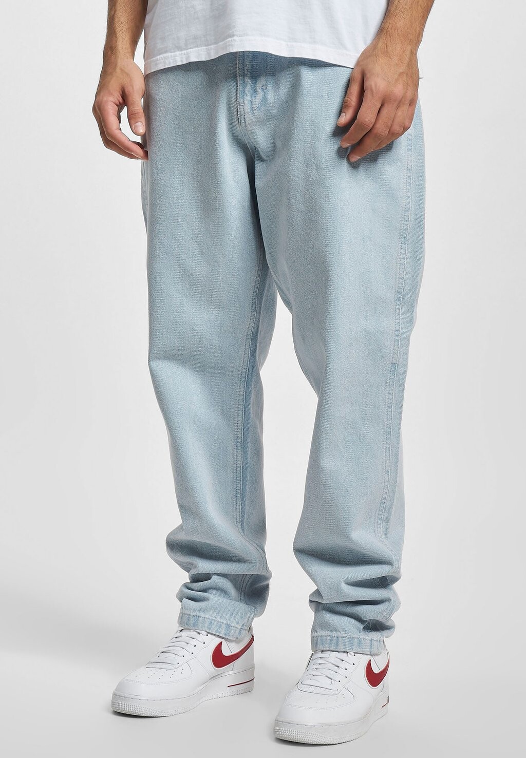 

Джинсы свободного кроя Karl Kani KMI-PL063-090-12 KK RETRO BAGGY WORKWEAR, цвет Bleached Blue