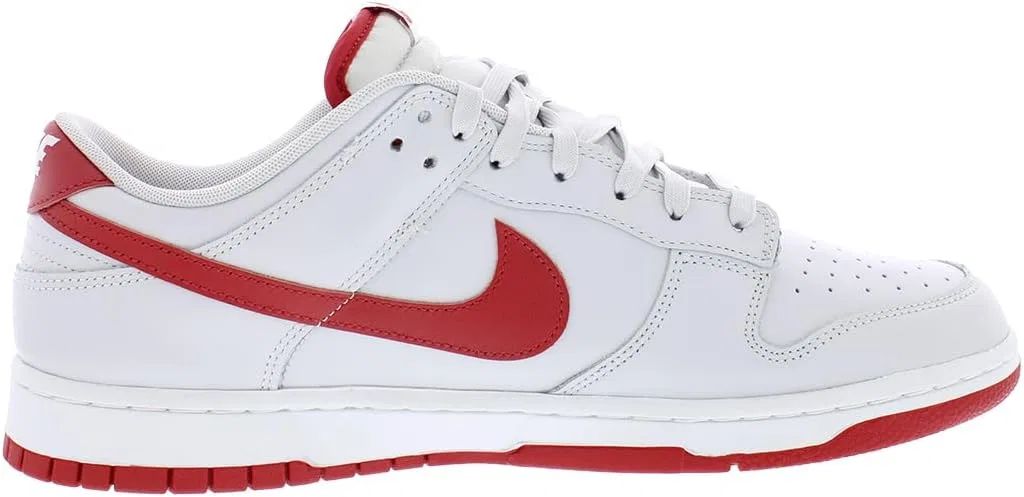 Кроссовки баскетбольные Nike Dunk Low Retro, Vasto Grey/Varsity Red/White — фото 2