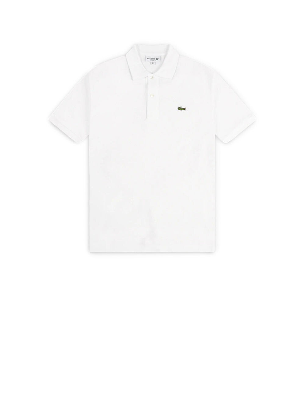 

Белая мужская футболка-поло Lacoste