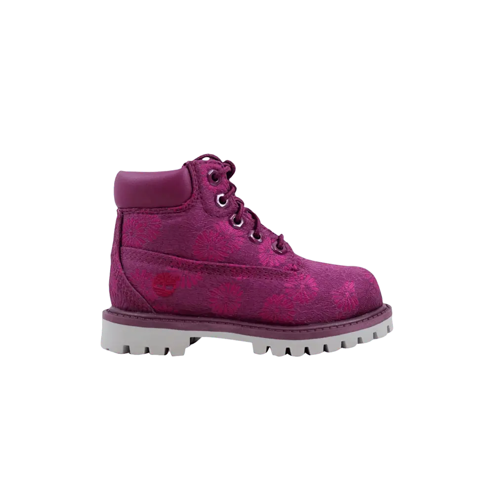 Ботинки Timberland 6 Inch Classic Toddler, фиолетовый