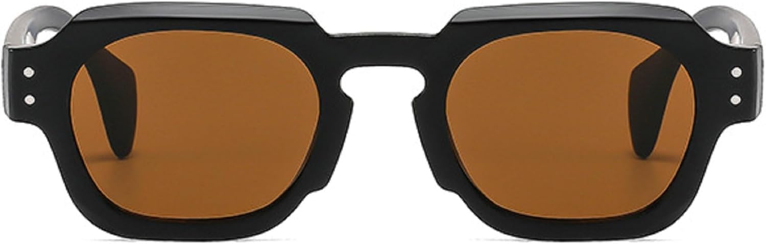 

Модные квадратные женские солнцезащитные очки класса люкс в стиле ретро, ​​дизайнерские мужские солнцезащитные очки черного и серого цвета с защитой от УФ-излучения UV400 N45 mincl, Brown