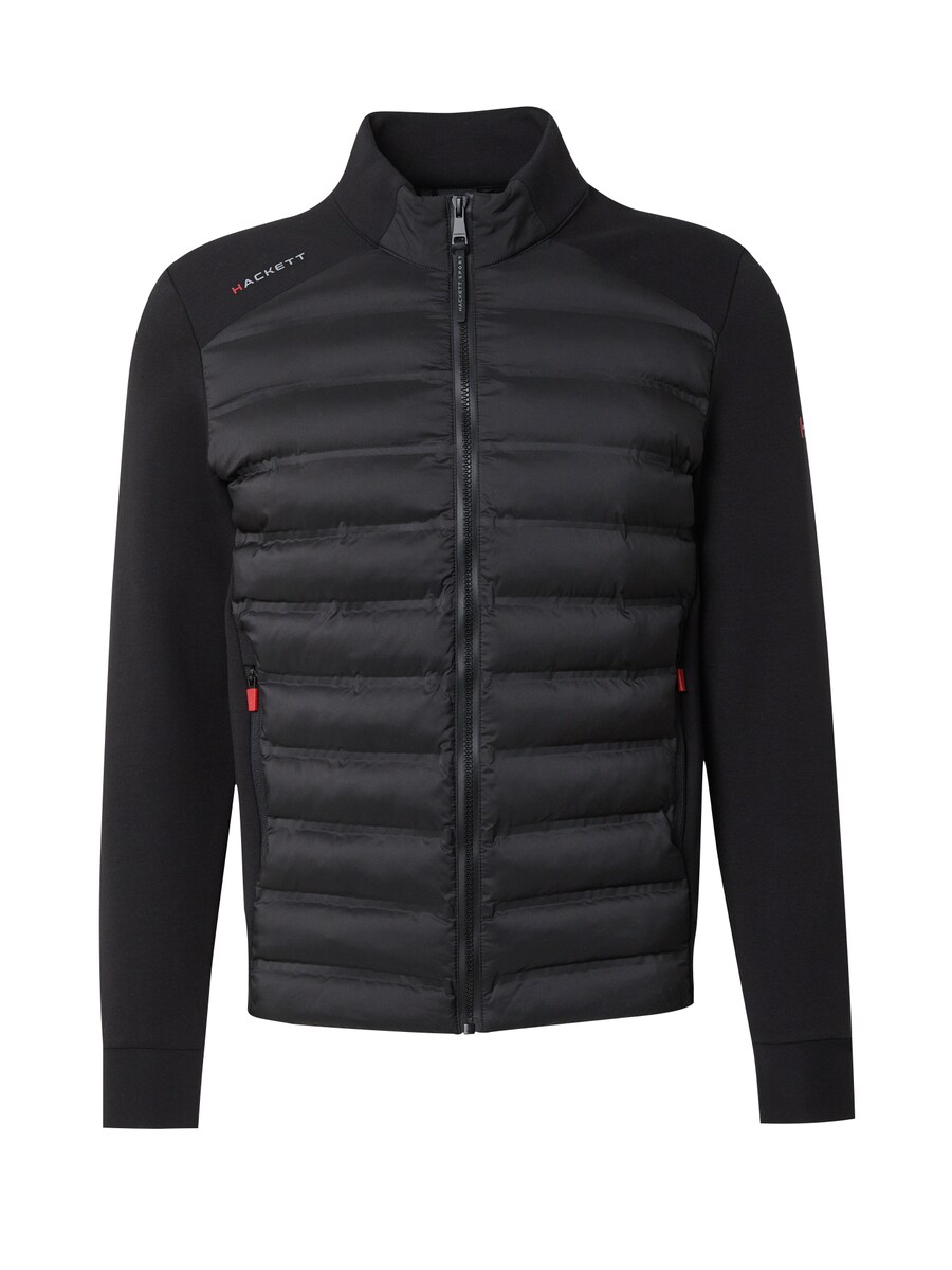 

Толстовка с капюшоном на молнии Hackett London, черный