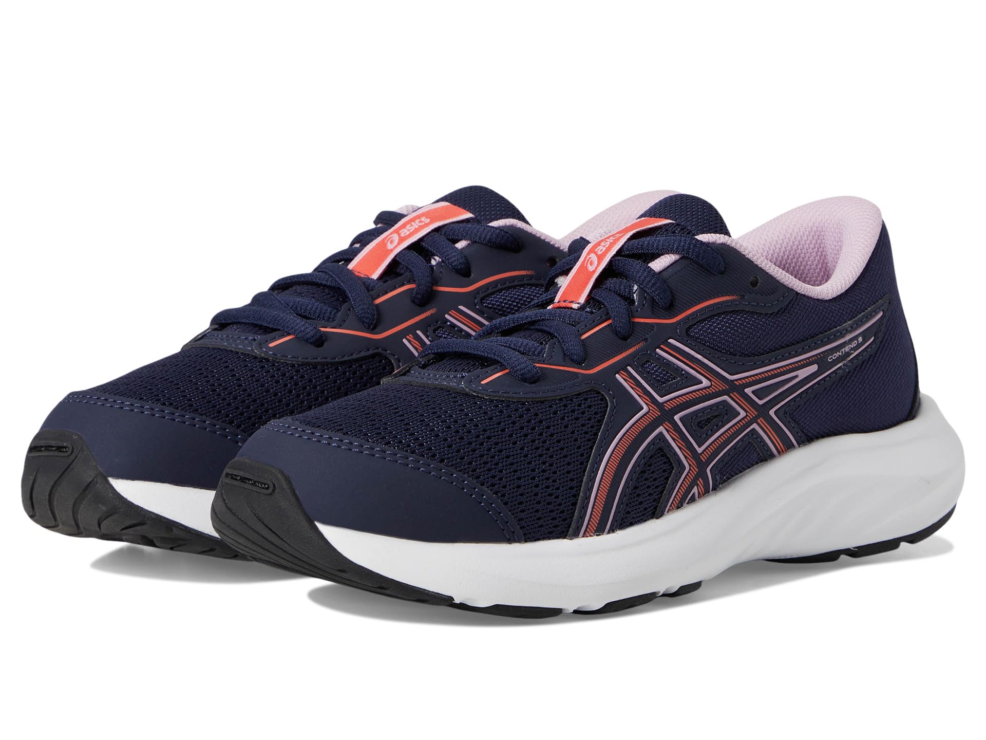 

Кроссовки ASICS Kids Contend 9 Gs, Midnight/Coral Reef